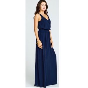 SHOW ME YOUR MUMU LIKE NEW Kendall Maxi in Navy